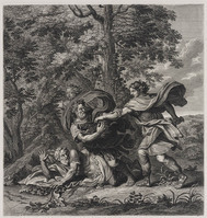 KG 11793
          <br/>
          Meleager vecht met ooms, tapisserie van Duc d'Orléans
          <br/>
          <em>Folkema, Jacob (1692-1767)</em>